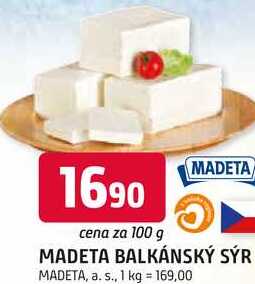 MADETA BALKÁNSKÝ SÝR 100g