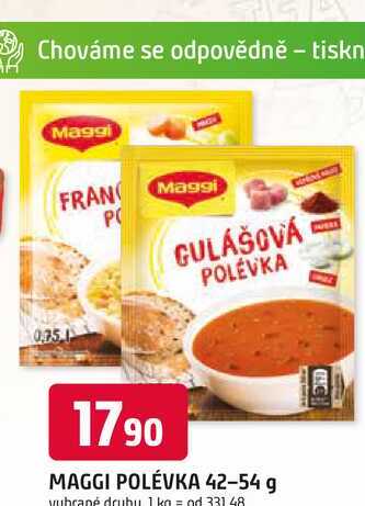 MAGGI POLÉVKA 42-54 g