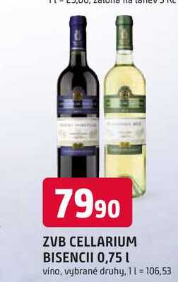 ZVB CELLARIUM BISENCII 0,75 L 