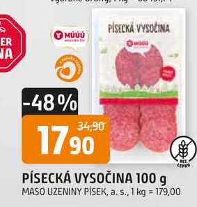 PÍSECKÁ VYSOČINA 100 g 
