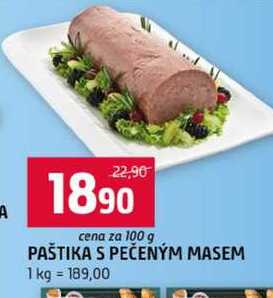 PAŠTIKA S PEČENÝM MASEM 100g