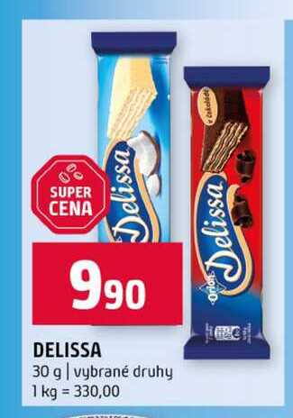DELISSA 30 g vybrané druhy