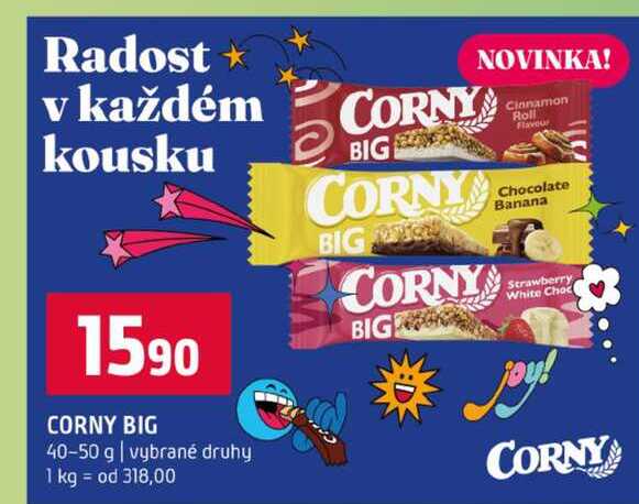 CORNY BIG 40-50 g vybrané druhy 
