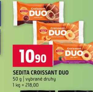 SEDITA CROISSANT DUO 50 g vybrané druhy