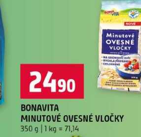 BONAVITA MINUTOVÉ OVESNÉ VLOČKY 350 g