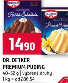 DR. OETKER PREMIUM PUDING 40-52 g vybrané druhy 
