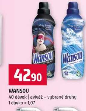 Wansou 40 dávek aviváž vybrané druh Terno