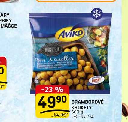BRAMBOROVÉ KROKETY 600 g