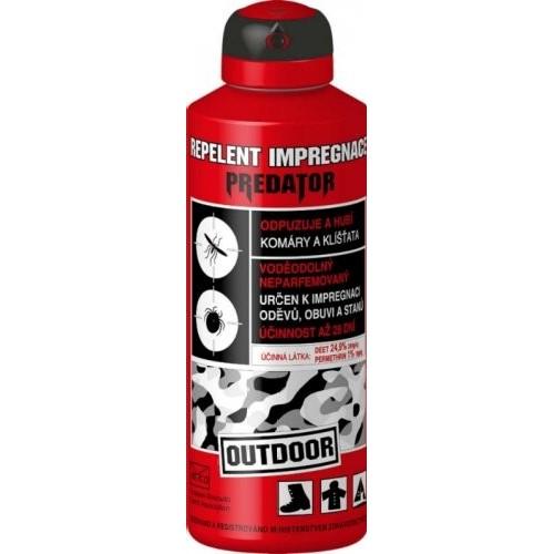 Repelent Predator Outdoor+ Impregnace Spray 200ml Lékárna LEMON