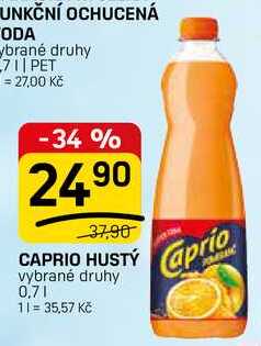 CAPRIO HUSTÝ vybrané druhy 0,7l
