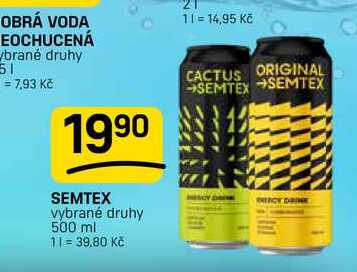 SEMTEX vybrané druhy 500 ml