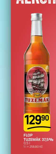 FLOP TUZEMÁK 37,5% 0,5l