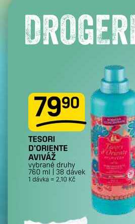 TESORI D'ORIENTE AVIVÁŽ vybrané druhy 760 ml 