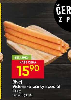 Vídeňské párky speciál 100 g