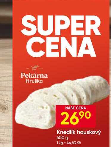 Knedlík houskový 600 g 