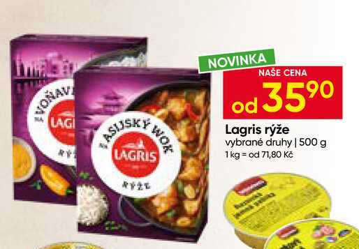Lagris rýže vybrané druhy 500 g