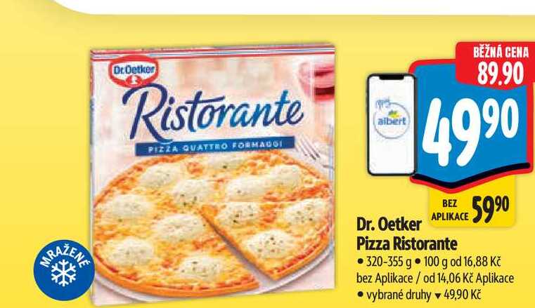 Dr. Oetker Pizza Ristorante  320-355 g 