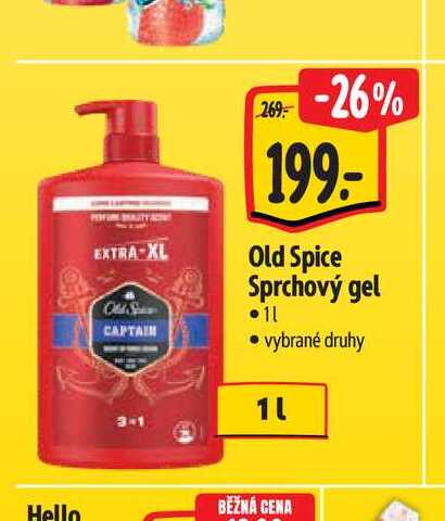 Old Spice Sprchový gel 1 l Albert