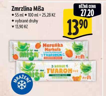 Zmrzlina Míša 55 ml   