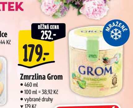  Zmrzlina Grom  460 ml 
