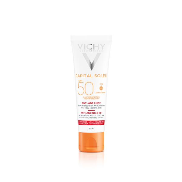 Vichy Idéal Soleil Anti-age krém SPF 50+ 50ml Lékárna LEMON