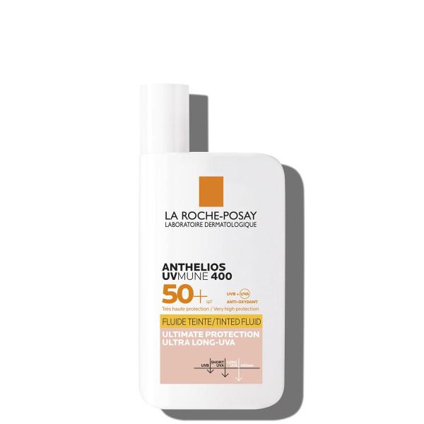 La Roche-posay Anthelios tónovaný fluid SPF 50+ 50ml Lékárna LEMON
