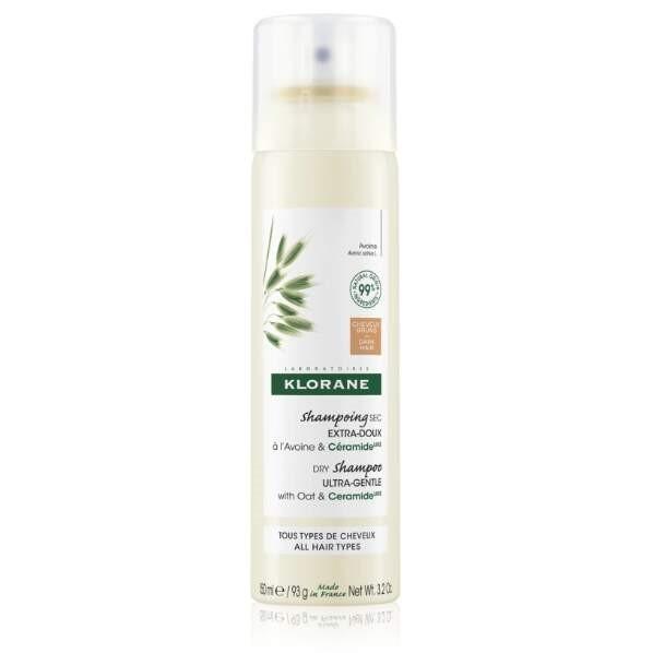 Klorane Suchý šampon oves - tmavé vlasy 150 ml Lékárna LEMON