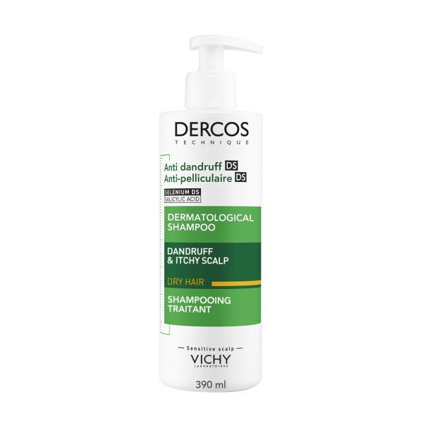 Vichy Dercos Šampon proti lupům pro suché vlasy 390 ml Lékárna LEMON