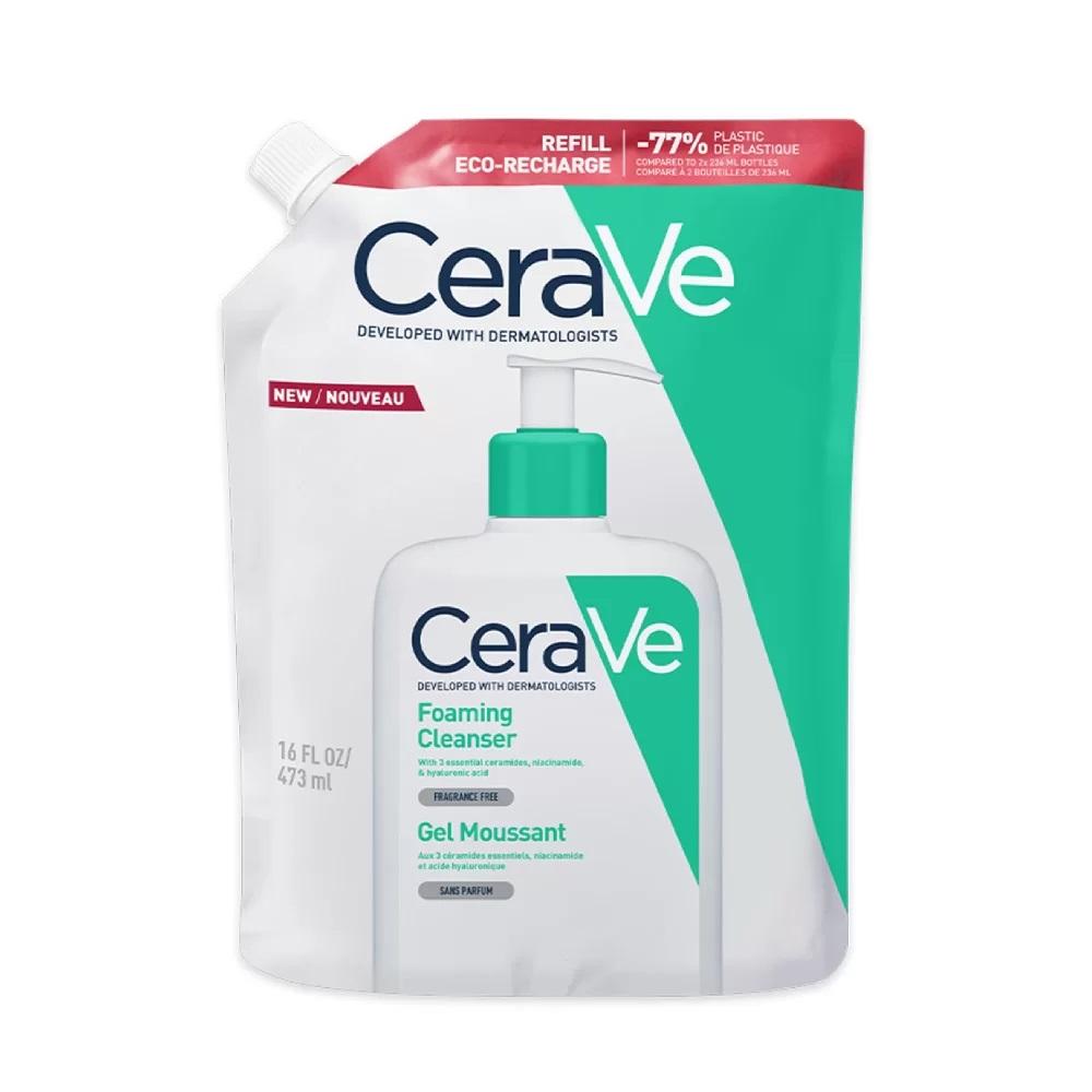 Cerave Čisticí pěnící gel náplň 473ml Lékárna LEMON