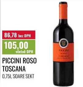 PICCINI ROSO TOSCANA 0,75l