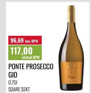 PONTE PROSECCO GIO 0,75l