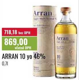 ARRAN 10 yo 46% 0,7l