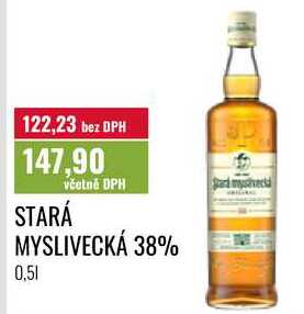 STARÁ MYSLIVECKÁ 38% 0,5l