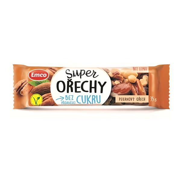 Emco Super Ořechy bez přidaného cukru Pekanový ořech v akci