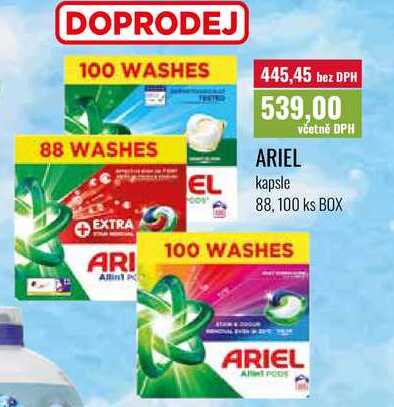 ARIEL kapsle 88, 100 ks 