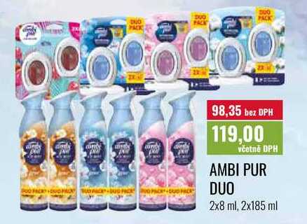 AMBI PUR DUO 2x8 ml, 2x185 ml Ratio