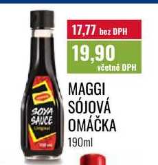 MAGGI SÓJOVÁ OMÁČKA 190ml 