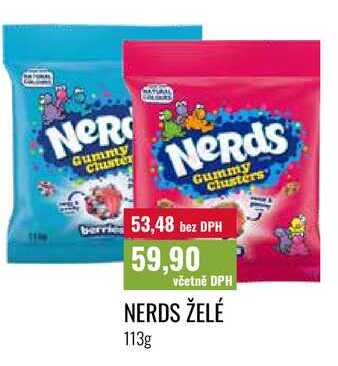 NERDS ŽELÉ 113g 