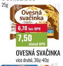OVESNÁ SVAČINKA 36g-40g 