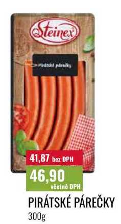 PIRÁTSKÉ PÁREČKY 300g 