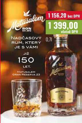 MATUSALEM GRAN RESERVA 23 0,7l