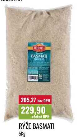 RÝŽE BASMATI 5Kg 