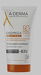 A‑DERMA EXOMEGA CONTROL SLUNEČNÍ EMOLIENČNÍ KRÉM SPF 50+ BENU