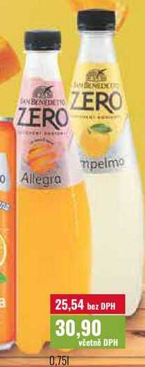 SAN BENEDETTO ZERO 0,75l