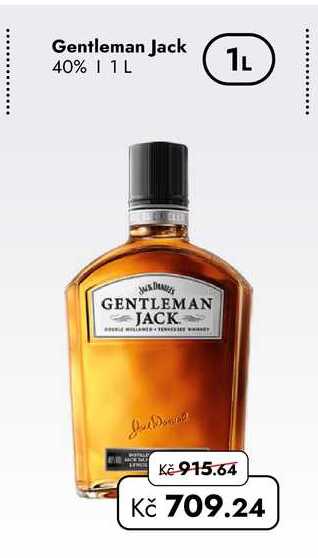 Gentleman Jack 40%  1L 