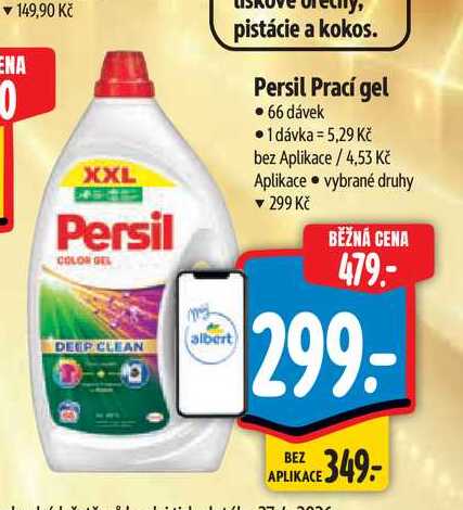 Persil Prací gel  66 dávek Albert