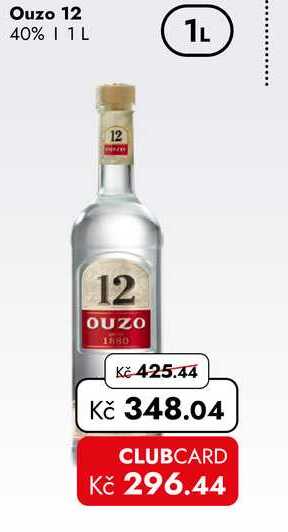 Ouzo 12 40%1 L