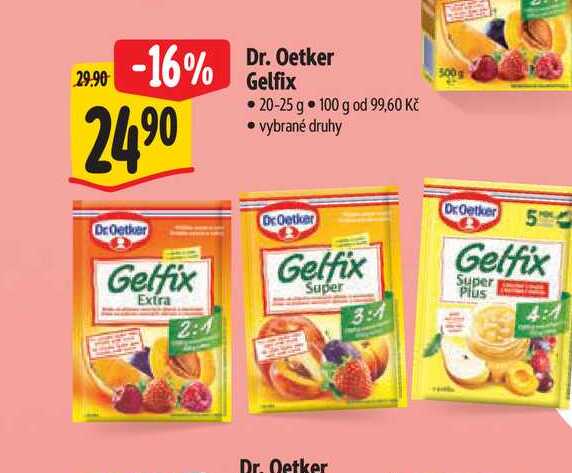   Dr Oetker Gelfix  20-25 g