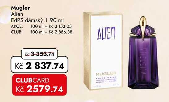 Mugler Alien EdPS dámský, 90 ml  