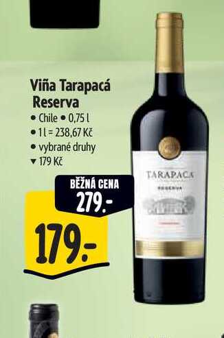 Viña Tarapacá Reserva 0,75 l